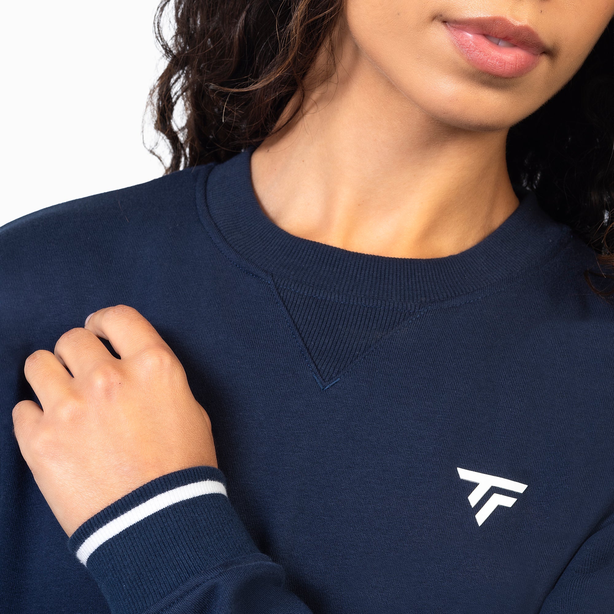 Sweat TERRY SWEATER Marine Femme - Image 3